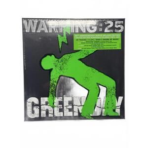 Green Day Warning 25th Anniversary Super Deluxe Vinyl Box Set 5LP Colored Vinyl